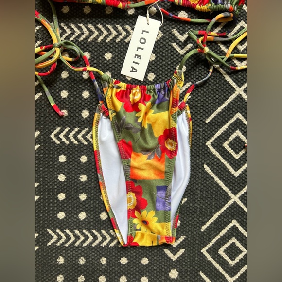 LOLEIA “A Splash of Mango” Bikini Set - Picture 8 of 10